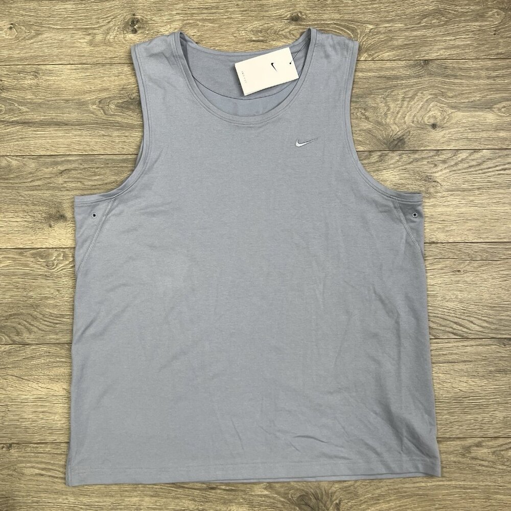 Nike Tank Top Size 2XL Mens Ashen Slate Dri Fit Primary Versatile Fitness